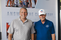 Ron Draper, president and CEO, Textron Aviation and Jack J. Pelton, chairman and CEO, Experimental Aircraft Association celebrate the general aviation community uniting to support the 2026 Special Olympics Airlift during the industry’s iconic Experimental Aircraft Association (EAA) AirVenture event in Oshkosh, Wisconsin. (Photo: Textron Aviation)