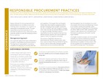 Responsible Procurement Practices