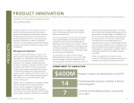 Product Innovation