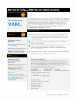 Notice of Annual Meeting of Stockholders