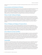 Communications with the Board of Directors