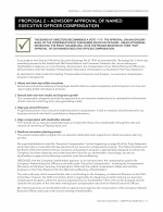 Proposal 2 - Advisory Approval of Named Executive Officer Compensation