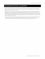 Delinquent Section 16(a) Reports