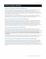 Virtual Annual Meeting