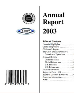 2003 Cover Image