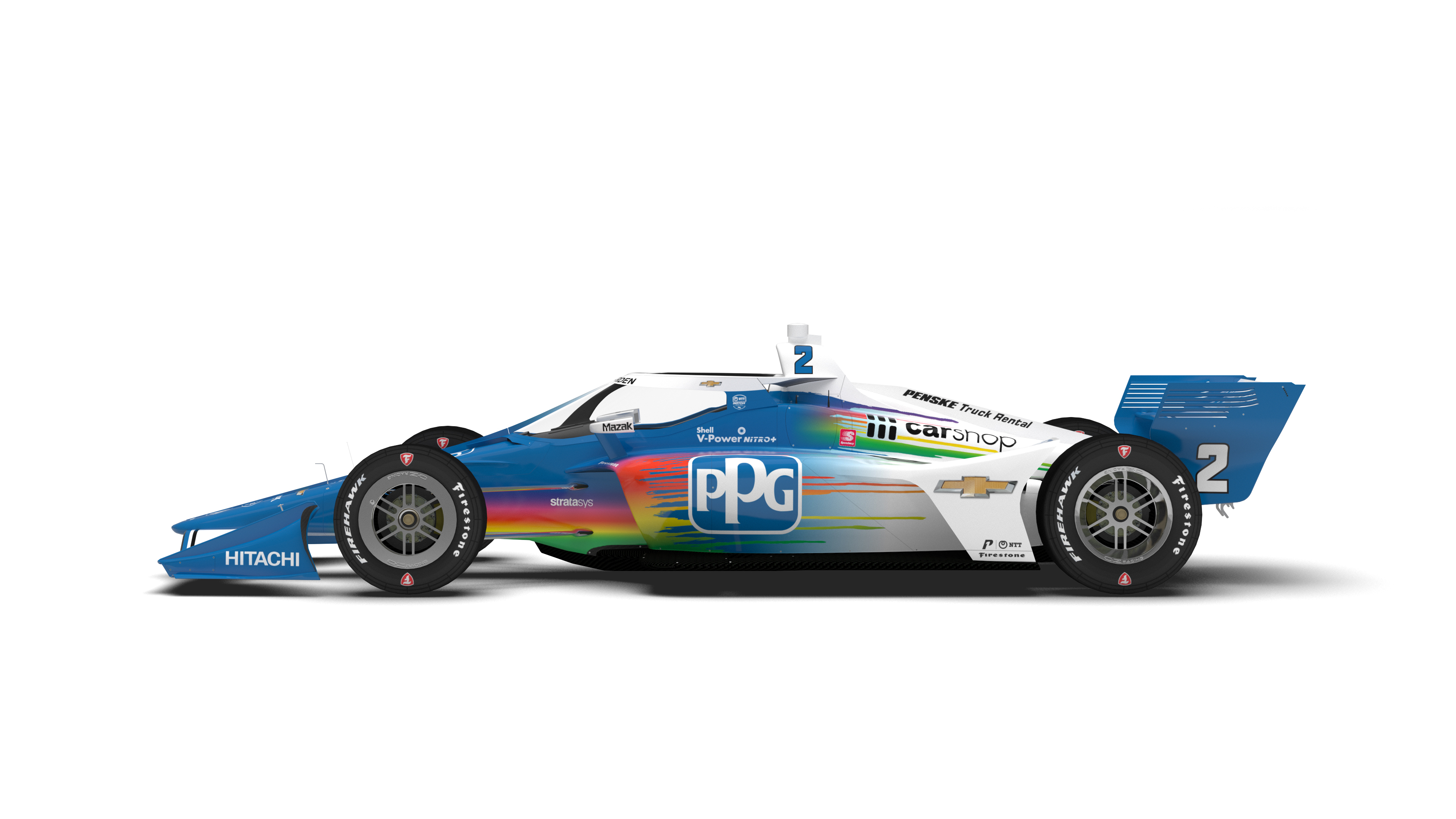 PPG Renews Sponsorship With Team Penske, Returns Livery to Former