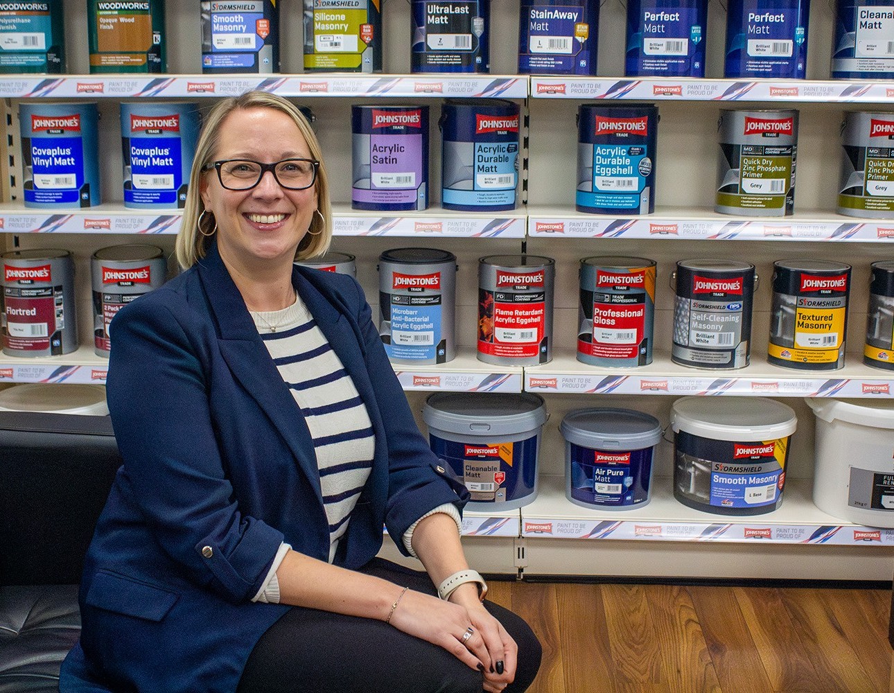 PPG has joined the Make it Zero initiative to reduce scope 3 carbon emissions in the DIY sector. Pictured: Sarah Trowse, PPG customer sustainability business partner, Architectural Coatings.