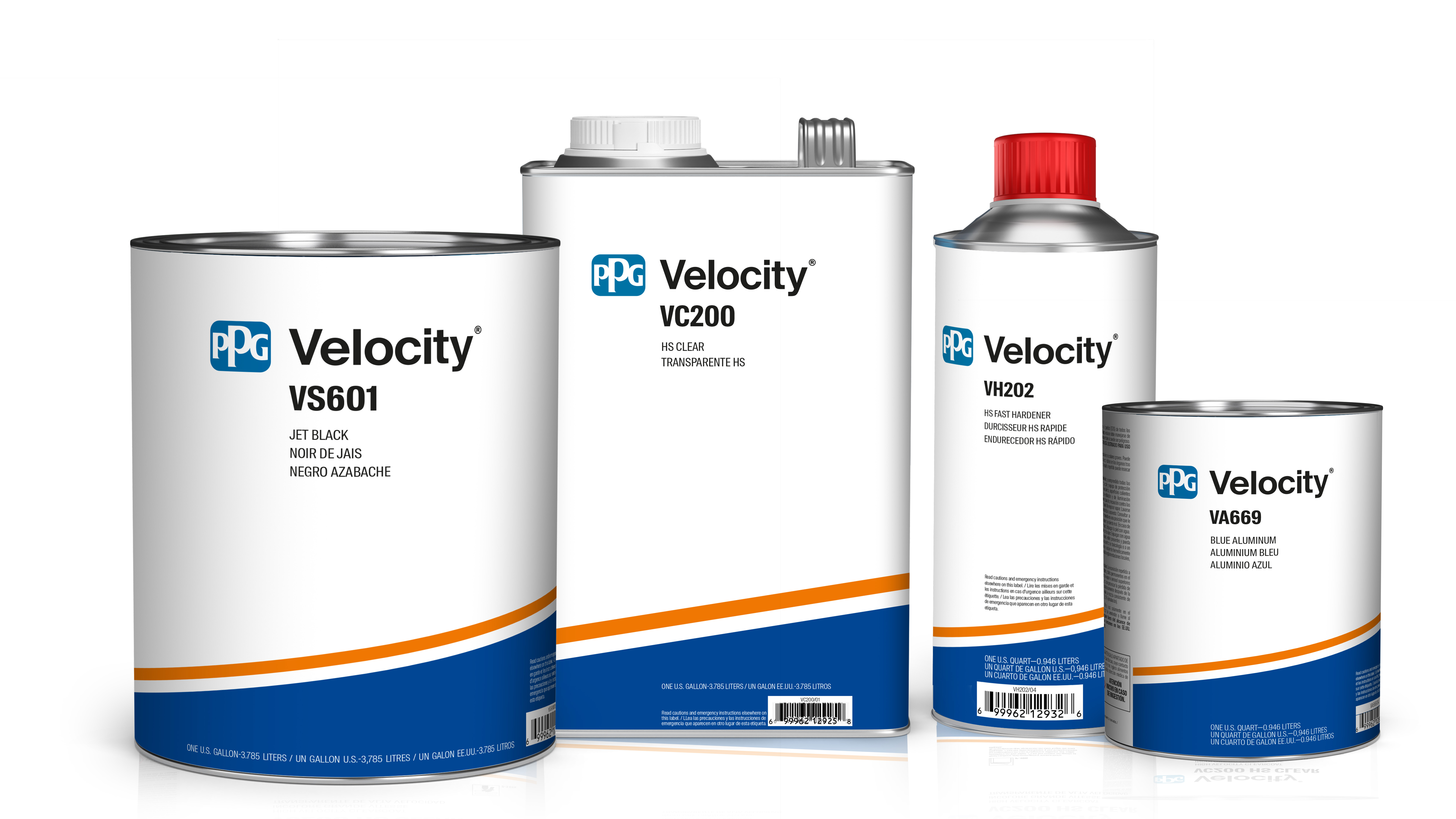 The PPG VELOCITY® refinish system offers a complete line of advanced toners, undercoats and clearcoats designed to meet the needs of today’s busy body shops.