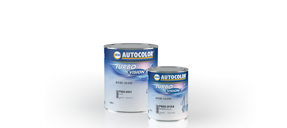 NEXA AUTOCOLOR® upgraded TURBO VISION® commercial transportation toner system available in Europe, the Middle East and Africa, offering smoother pouring, quicker mixing and better equipment.