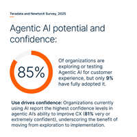 Teradata and NewtonX Survey, 2025