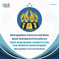 Metropolitan Commercial Bank - Bank Standard of Excellence 2025