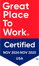 Great Place to Work® - Certified Nov 2024 - Nov 2025 USA