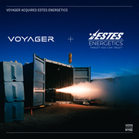 Multimedia JPG file for Voyager Acquires Estes Energetics, Securing Critical American Propulsion Capacity