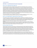 SECTION 2 - How We Determine Executive Compensation