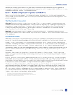 Item 8 - Publish a Report on Corporate Contributions
