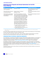 Submitting Proxy Proposals and Director Nominations for the 2025 Annual Meeting