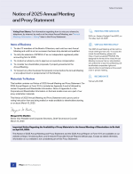 Notice of 2025 Annual Meeting and Proxy Statement