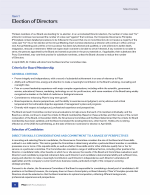 Criteria for Board Membership