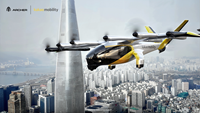 Image above depicts simulated flight and planned operations of Archer aircraft in partnership with KakaoMobility in Seoul (Photo: Business Wire)